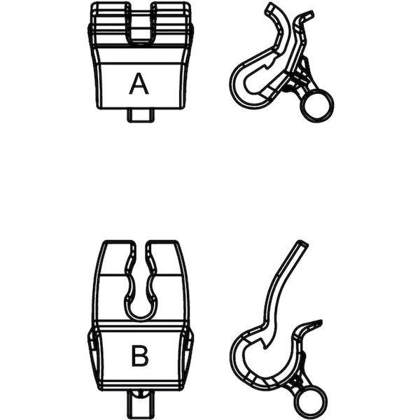 あすつく対応 「直送」 ＯＴＯＳ  A-645XG-A  ヘルメット装着式　保護メガネ　グレー　Ａタイプ A645XGA |  | 01