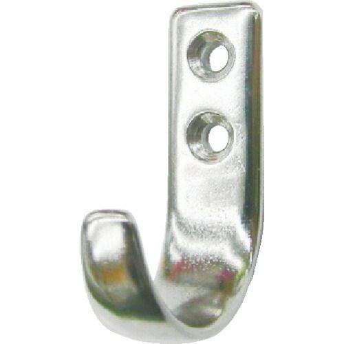 あすつく対応 「直送」 水本  B-2521  吊金具 ビス止めタイプ ステンレス コートフック ＣＨＥ 長さ５０ｍｍ B2521 | 