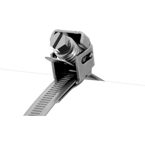 あすつく対応 「直送」 ＪＵＢＩＬＥＥ  CAS150MS  ホースクリップ 最大径 １５０ｍｍ クイックリリースタイプ ５個入り CAS150MS | ブランド登録なし | 01