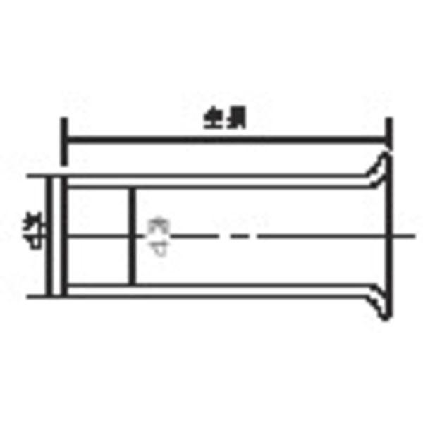 あすつく対応 「直送」 カメダ  COS-0.5-11N  ＣＯＳスリーブ　ＣＯＳ−０．５−１１Ｎ　（２００個入） COS0.511N |  | 01