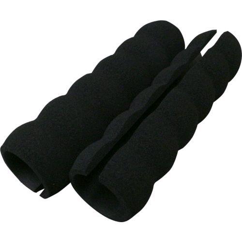 あすつく対応 「直送」 カーボーイ  GG16  台車用グリップ内径２８×長１５０ｍｍ２本入　ブラック GG16 | 