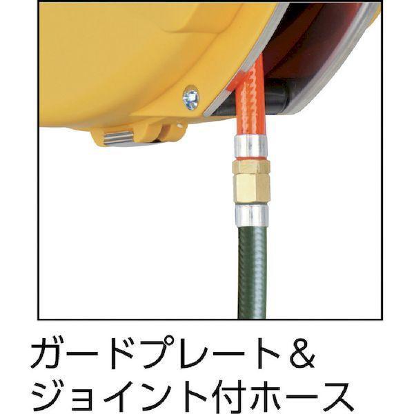 日平 HAP-210JT-Y タフティーエアーリール ホース内径６．４×外径１０ｍｍ HAP210JTY |  | 01