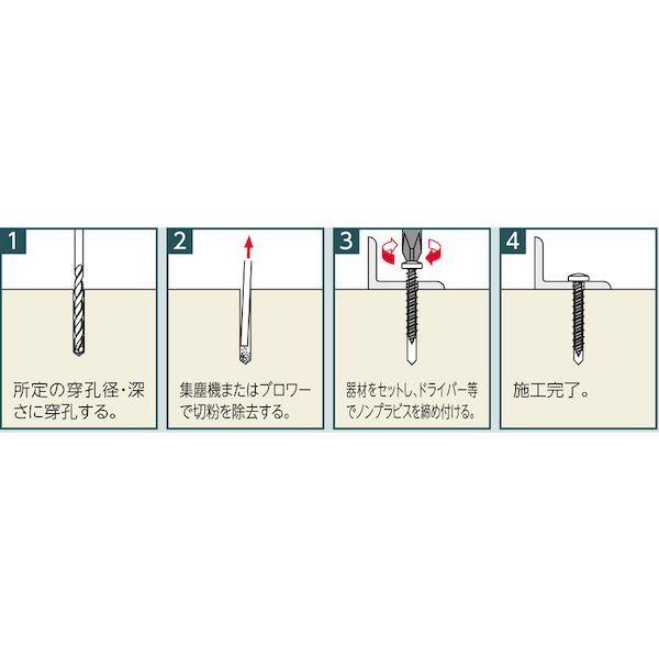ユニカ FS-560DN ノンプラビス　ステンレス　サラ　Ｂドリルナシ　ＦＳ−５６０ＤＮ　３５本入 FS560DN |  | 03