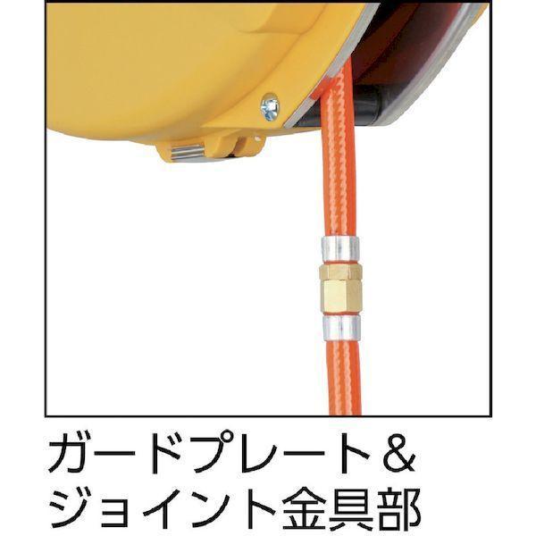 日平 HAP-210JS-Y ハンディーエアーリール ブレーキ付 ホース内径６．４×外径１０ｍｍ 黄ホース内径６．４×外径１０ｍｍ 黄 HAP210J |  | 01