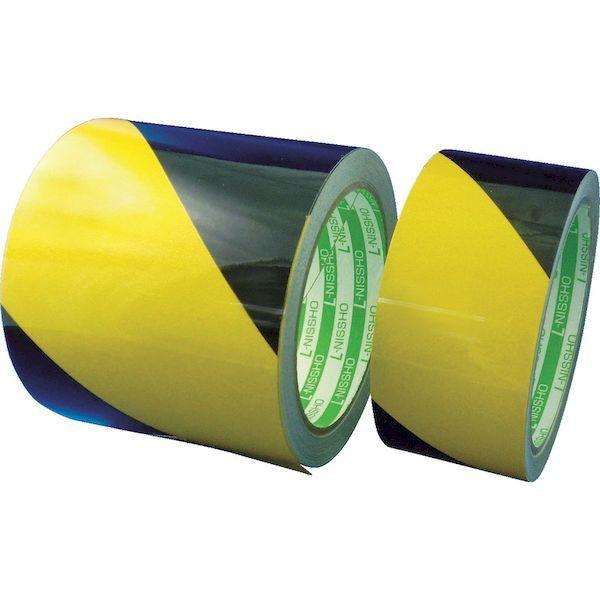 あすつく対応 「直送」 日東エルマテ HT-200YB 再帰反射テープ ２００ｍｍ×１０ｍ イエロー／ブラック HT200YB |  | 01