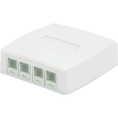 あすつく対応 「直送」 パンドウイット  JOQ4H6A00  ＣＡＴ６Ａスプリングシャッター付きローゼットキット ４個口 白 ＪＯＱ４Ｈ６Ａ００ J | 