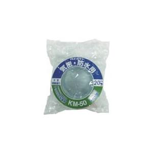 あすつく対応 「直送」 パイオラン  KM-50-WH  気密防水用テープ 片面タイプ 超強粘着 ５０ｍｍ×２０ｍ ホワイト KM50WH |  | 01