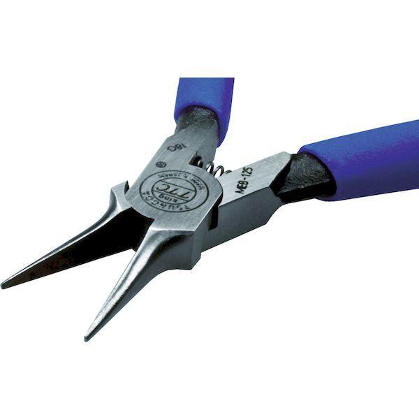 あすつく対応 「直送」 ＴＴＣ  MEB-125  ノーズプライヤー Ｋｉｎｇ エッチングベンダー ショート細丸型 Ｎｏ．２９ 全長１２４ｍｍ MEB125 |  | 01