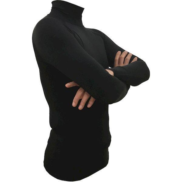 あすつく対応 「直送」 ＴＲＵＳＣＯ  MUVIN-BK-L  虫よけＵＶクールロングスリーブインナー　ブラック　Ｌ MUVINBKL |  | 02