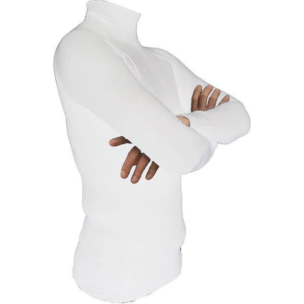 あすつく対応 「直送」 ＴＲＵＳＣＯ  MUVIN-W-L  虫よけＵＶクールロングスリーブインナー　ホワイト　Ｌ MUVINWL |  | 02