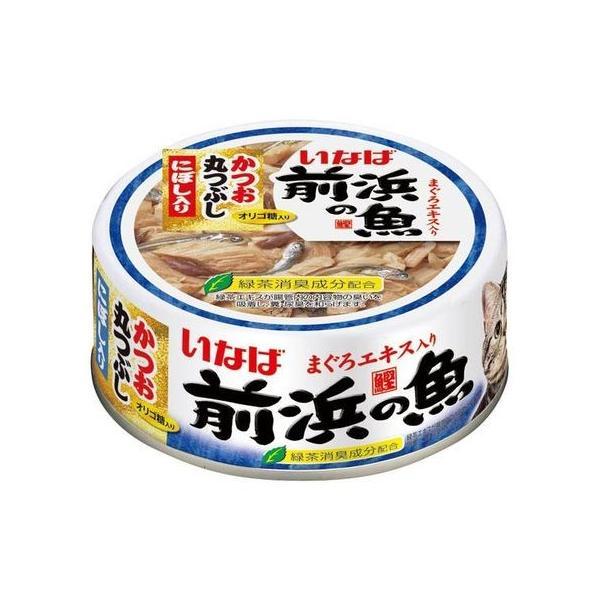 いなばペットフード  4901133853005 前浜の魚 かつお丸つぶし にぼし入り 115g IWF−143 | 