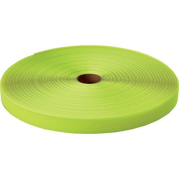 あすつく対応 「直送」 ＴＲＵＳＣＯ MKT25B-LY フリーマジック Ｒ下 結束テープ片面蛍光イエロー２５ｍｍ２５ｍ MKT25BLY | ブランド登録なし | 01