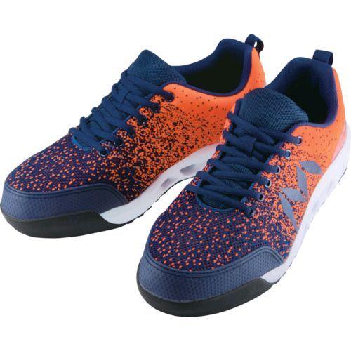 あすつく対応 「直送」 丸五  MNDMNIT001-O/N-280  マンダムニット＃００１　オレンジ／ネイビー　２８．０ｃｍ MNDMNIT001ON280 | 