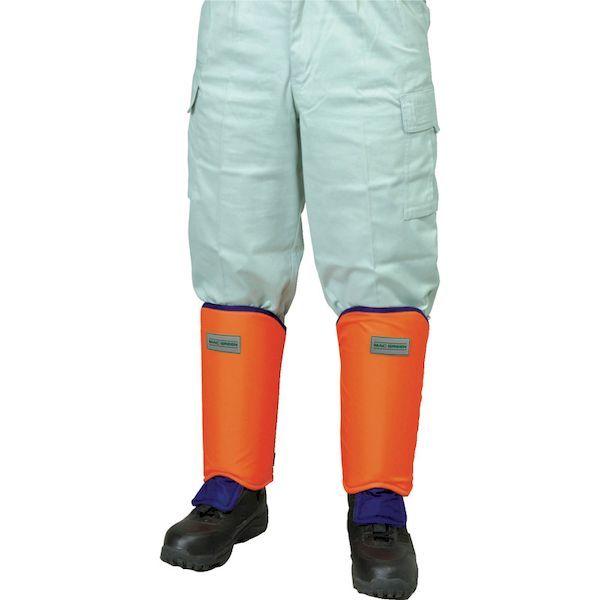 あすつく対応 「直送」 マックス  MT551  ハイボーグ　刈払機作業用すねガード（丸鋸・笹刈刃対応）　フリーサイズ MT551 | マックス | 02