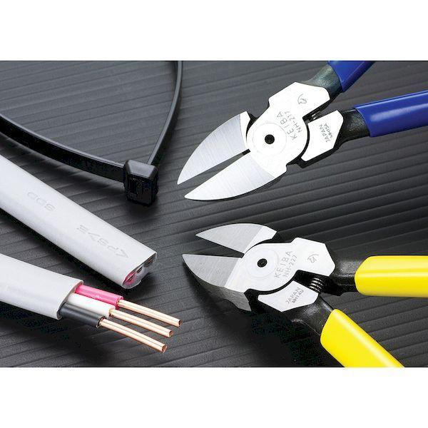 あすつく対応 「直送」 ＫＥＩＢＡ  NH-217  電工用ハイパワーニッパー（刃部形状スタンダード）　１７５ NH217 | KEIBA | 05