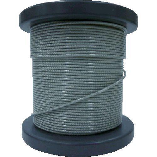 あすつく対応 「直送」 Ｏ．Ｃ．Ｒ NSB150-180-50M ＳＵＳワイヤロープ１．５０／１．８０ｍｍ ７×７ ５０ｍ巻コート付 クリアー NSB15018050M | 