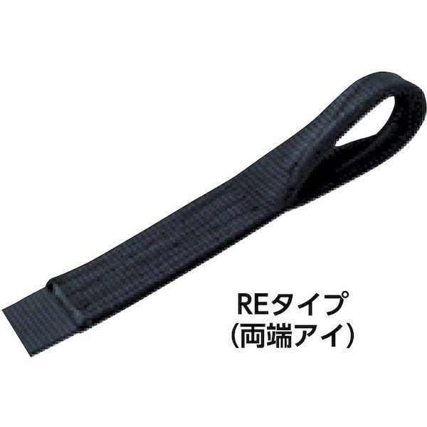 あすつく対応 「直送」 シライ  RE25MB4.5  ベルトラッシング ラチェットバックル式 ベルタイト Ｒ上 ＪＩＳ認証品 黒 両端アイ形 RE25MB4.5 |  | 02