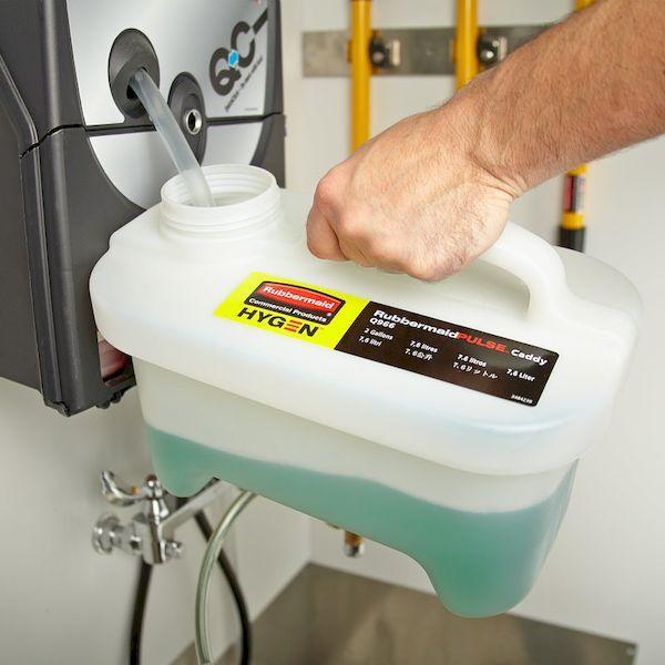 あすつく対応 「直送」 ラバーメイド  RMQ966  クイックコネクト　スプレー式　洗剤用キャディー RMQ966 |  | 01