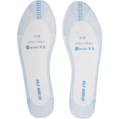 あすつく対応 「直送」 丸五  SB01-WH-M  ソールバリア＃０１　ホワイト　Ｍ SB01WHM | 
