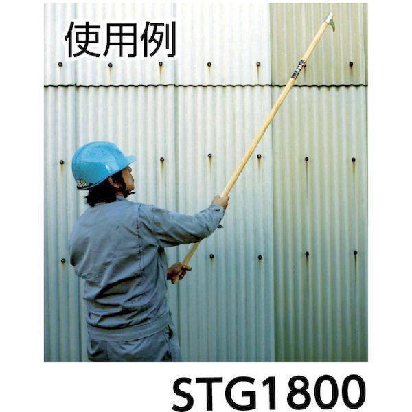 【個数：1個】 トンボ STG1800 直送 代引不可・他メーカー同梱不可 消防とび口　全長１８００ｍｍ STG1800 |  | 03
