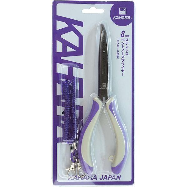 あすつく対応 「直送」 ＫＡＨＡＲＡ  SP80BN  カハラ　８ｉｎｃｈステンレスベントノーズプライヤー SP80BN | ブランド登録なし | 02