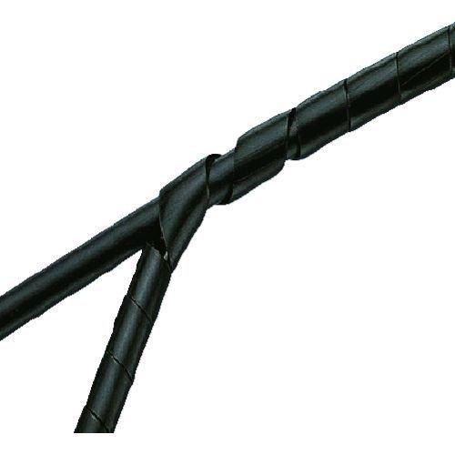パンドウイット  T25NZFR-C20  スパイラルラッピング　ハロゲンフリー難燃性ナイロン６　黒 T25NZFRC20 | ブランド登録なし