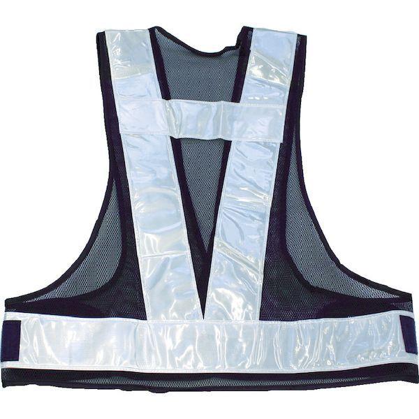 あすつく対応 「直送」 ＴＲＵＳＣＯ  TAB70-OY  ７０ｍｍ幅反射材付安全ベスト　オレンジ／蛍光イエロー反射 TAB70OY |  | 01