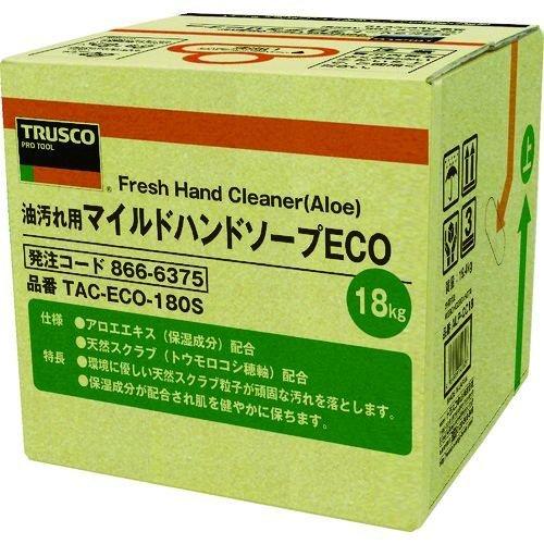 あすつく対応 「直送」 ＴＲＵＳＣＯ  TAC-ECO-180S  マイルドハンドソープ　ＥＣＯ　１８Ｌ　詰替　バッグインボックス TACECO180 | ブランド登録なし