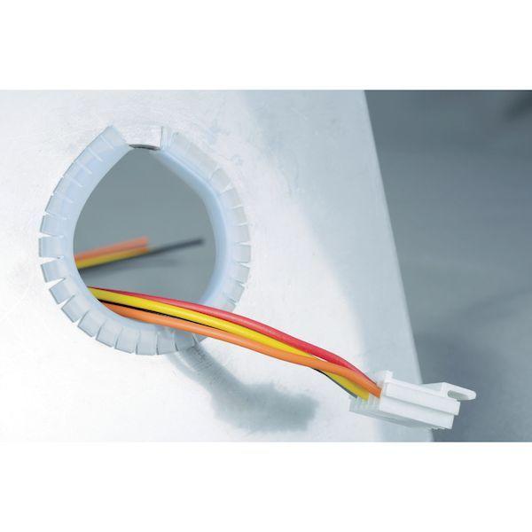 あすつく対応 「直送」 ＴＲＵＳＣＯ  TGM-024-5  グロメット　板厚２．４ｍｍ用　長さ５Ｍ　（１本入） TGM0245 |  | 02