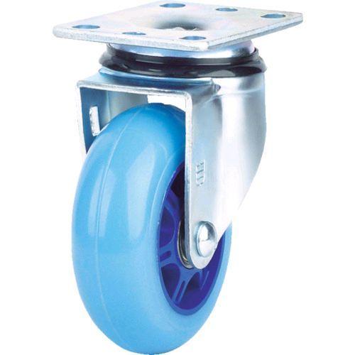 あすつく対応 「直送」 ＳＡＭＳＯＮＧ  TP5050-01-HPU  高弾性ウレタンキャスター　自在　ＰＵ車　１２７ｍｍ TP505001HPU | 