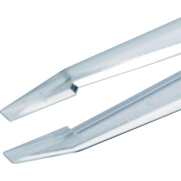あすつく対応 「直送」 ＴＲＵＳＣＯ  TPP-233-TM  透明プラスチック製ピンセット　１２０ｍｍ　先平細型 TPP233TM |  | 01