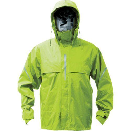 あすつく対応 「直送」 ＴＲＵＳＣＯ  TRW360-84-M  ベンチレーション（通気口）付レインスーツ　ライム　Ｍ TRW36084M | 