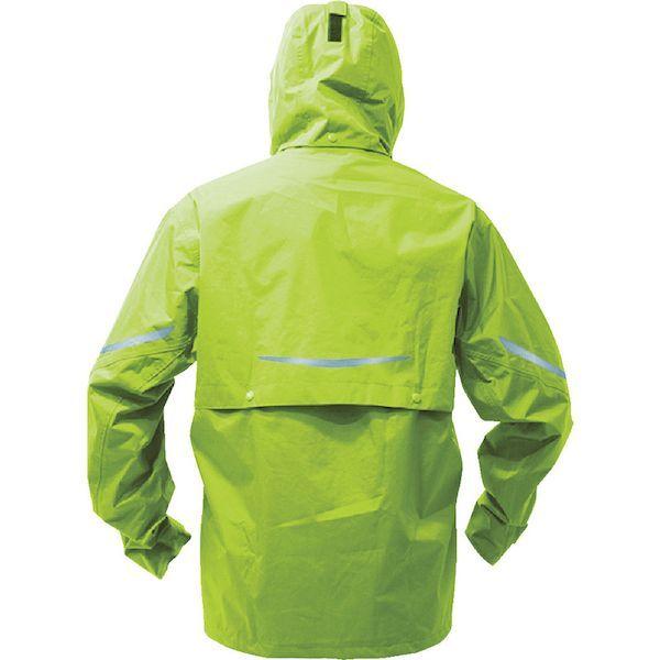 あすつく対応 「直送」 ＴＲＵＳＣＯ  TRW360-84-M  ベンチレーション（通気口）付レインスーツ　ライム　Ｍ TRW36084M |  | 01