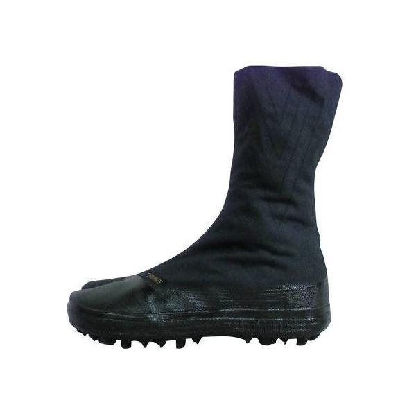 日進ゴム 4932807002191 JSシューズ 8V 大馳8枚スパイク足袋 黒 22．5 C-JSシューズ 8Vスパイク地下 |  | 01