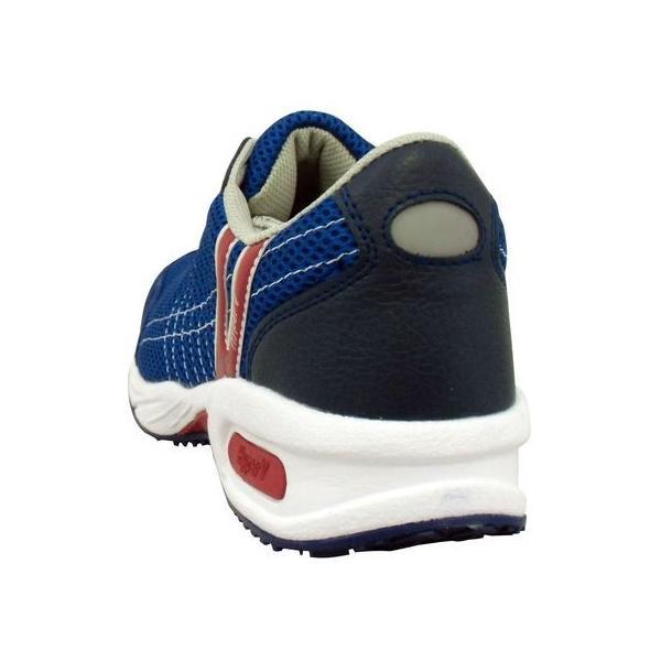 日進ゴム 4932807042685 ハイパーV＃2000 安全スニーカー【ヒモ】 ブルー 28．0 耐滑樹脂先芯入りスニーカー |  | 02