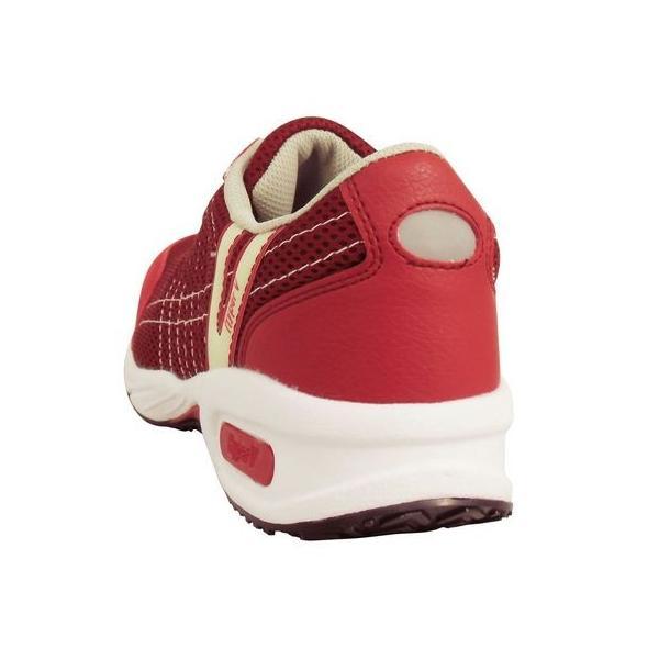 日進ゴム 4932807044016 ハイパーV＃2000 安全スニーカー【ヒモ】 ワイン 23．5 耐滑樹脂先芯入りスニーカー |  | 02