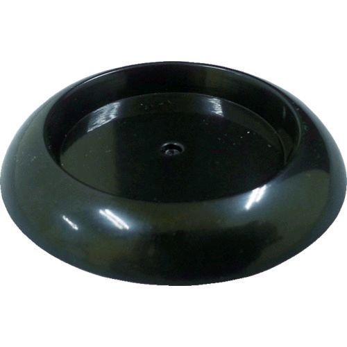 あすつく対応 「直送」 ＴＲＵＳＣＯ  TUR790-BK  キャスタ−用受け皿 ゴム付 ７９ＭＭ 黒 TUR790BK キャスタ-用受け皿 | 