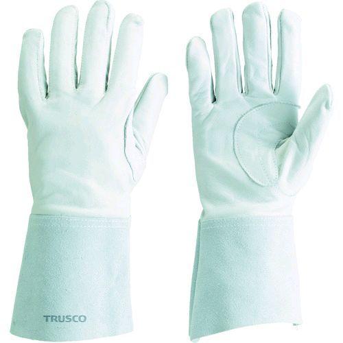 あすつく対応 「直送」 ＴＲＵＳＣＯ TYA-T5 アルゴン溶接用５本指手袋 TYAT5 5本指8563402 | 