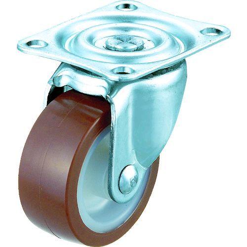 あすつく対応 「直送」 ＴＲＵＳＣＯ  TYGU-50  キャスター ＴＹＧシリーズ 自在 ウレタン車 ５０ｍｍ TYGU50 | 