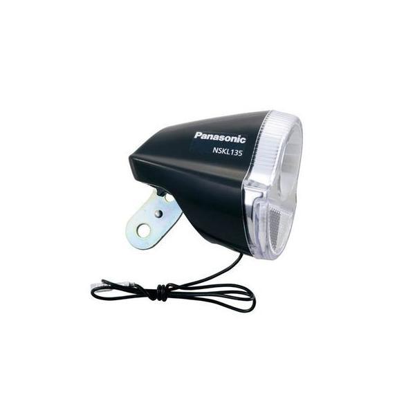 パナソニック Panasonic  4519389542026 LEDハブダイナモ専用ライト NSKL135−B ブラック | 