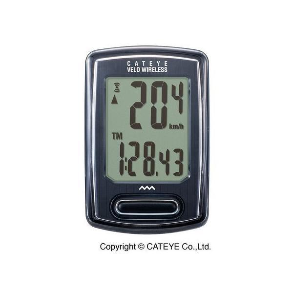 キャットアイ CATEYE  4990173028658 VELO WIRELESS サイクロコンピュータ ブラック CC−VT230W | 
