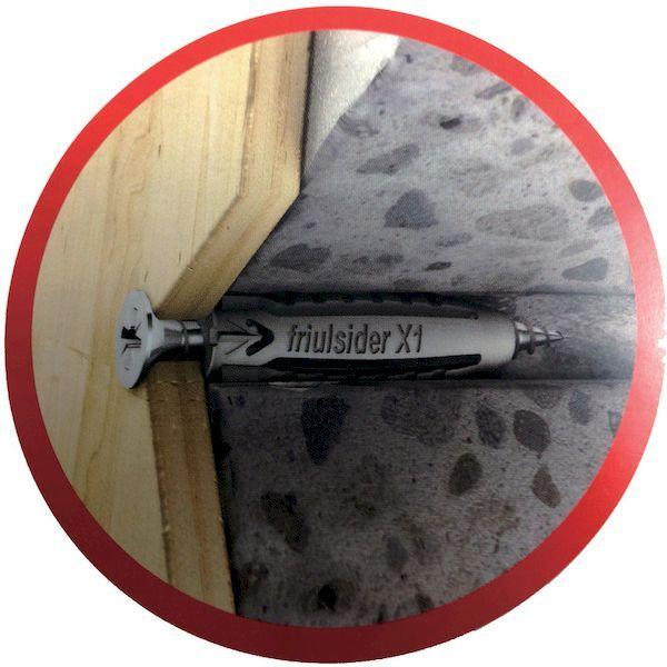 あすつく対応 「直送」 ｆｒｉｕｌｓｉｄｅ  X1-10X50-10  ナイロンプラグ　Ｘ１　１０Ｘ５０（１０本入） X110X5010 |  | 05