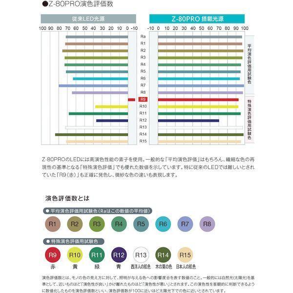 山田 Z-80PRO ＬＥＤデスクライトZ80PRO2B |  | 01