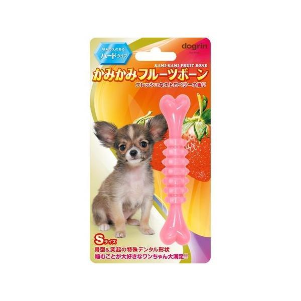 スーパーキャット  4973640415335 かみかみフルーツボーン ストロベリー S ハードタイプ DM−443 | 