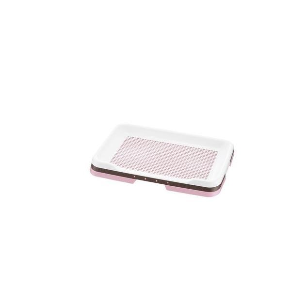 リッチェル  4973655599419 お掃除簡単ステップトレー レギュラー ライトピンク | 