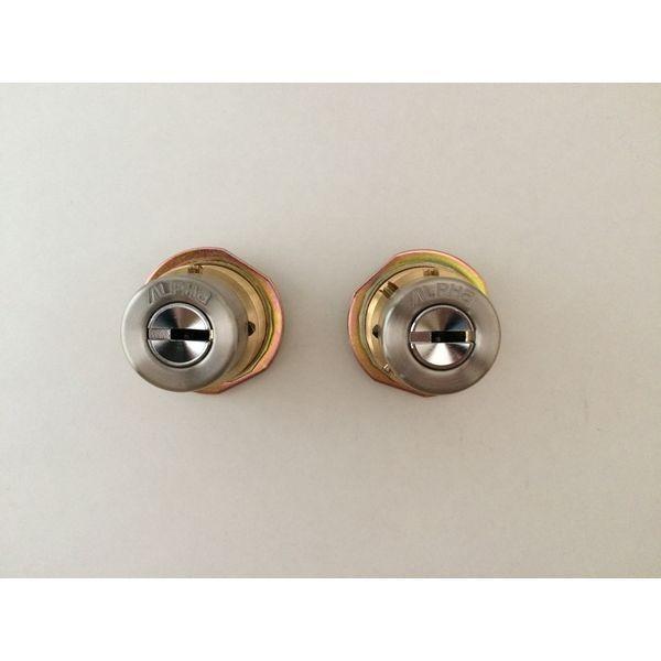 アルファ  4532757001581 FBロック 取替シリンダー Bタイプ 2ヶ同キー シルバー LE／LSP用 B 2KA |  | 02