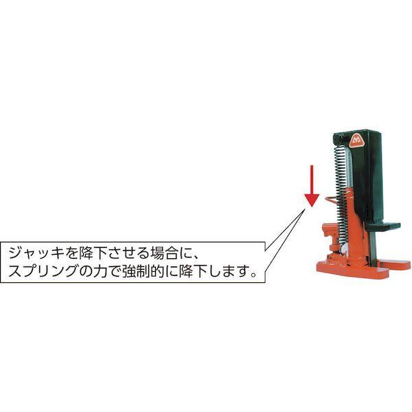 あすつく対応 「直送」 【個数：1個】マサダ製作所 MASADA MHC-5RS-2 爪付オイルジャッキ ５ＴＯＮ MHC5RS2 |  | 01