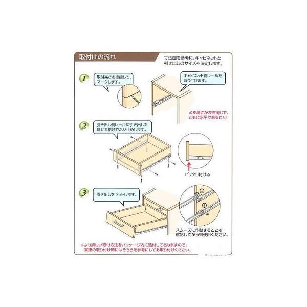 アイワ金属  AP-1104W スライドレール ローラータイプ底付 450mm AP1104W |  | 01