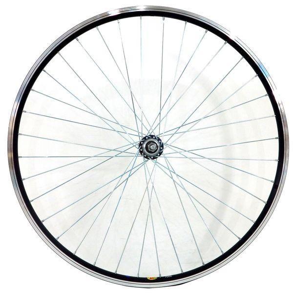 4938915402021 アサヒサイクル アルミ黒リム後輪 外装用 ボス／キャリパーブレーキ仕様 タイヤチューブ無 700x28−38c【 | 