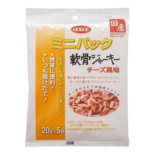 デビフペット  4970501033042 d．b．f ミニパック 軟骨ジャーキーチーズ風味 100g | 
